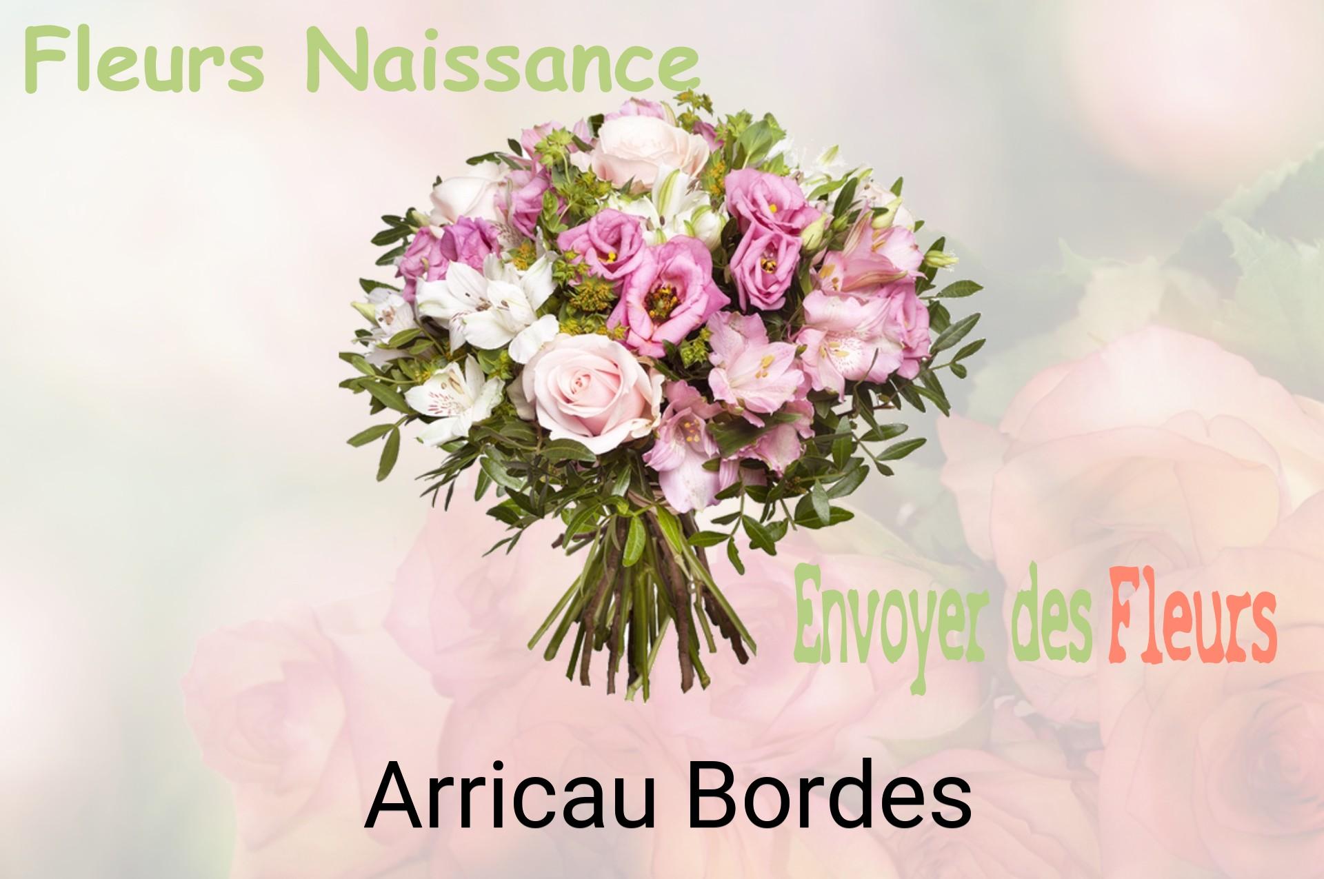 Bouquet de fleurs de naissance livré à Arricau-Bordes