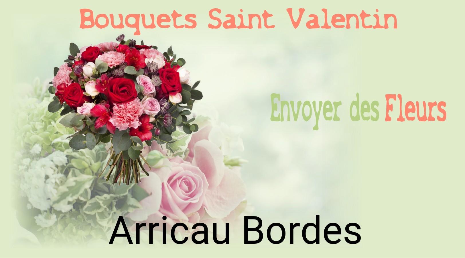 Roses de Saint-Valentin livrées à Arricau-Bordes